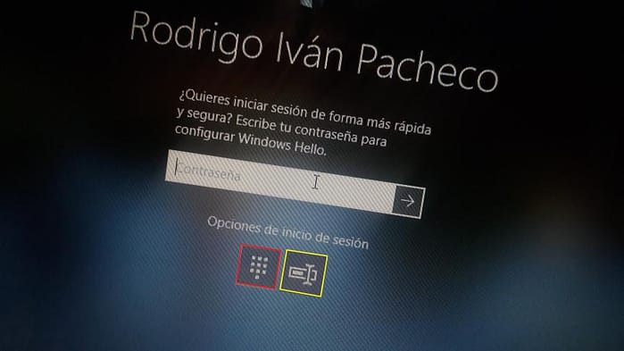Desactivar Hello Windows 10