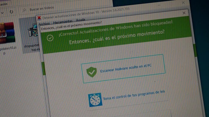 Desactivar actualizaciones automáticas de Windows 10