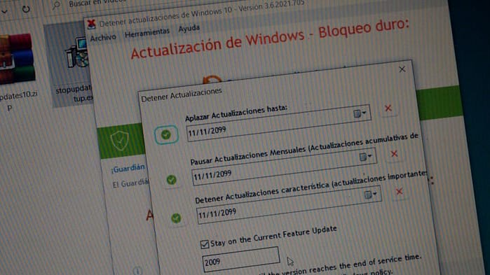 Desactivar actualizaciones automáticas de Windows 10
