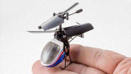 Aparece en el mercado un mini helicóptero a control remoto Nano-Falcon 1 Nano-Falcon 01