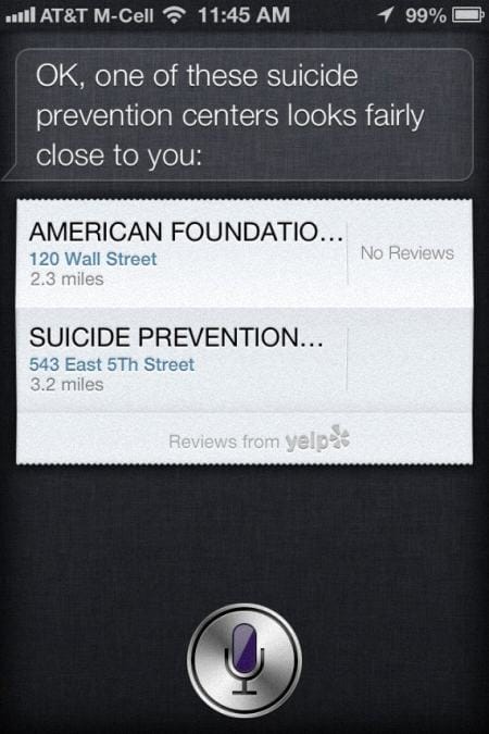 El asistente SIRI de Apple ayuda a impedir suicidios 2 asistente SIRI de Apple 02