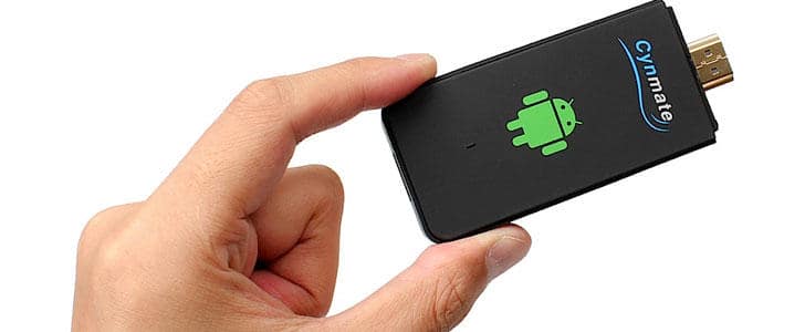 Thanko Cynmate 01 Convertir un televisor convencional en un Smart TV