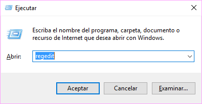 Registro en Windows 10: Cómo y para que crear favoritos 1 regedit en Windows 10