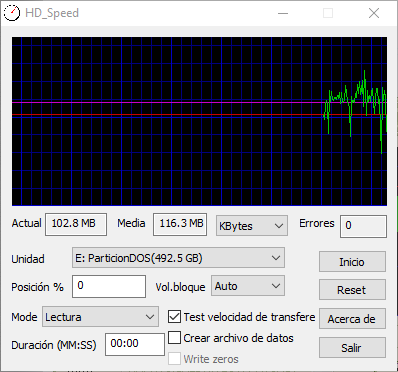 HD Speed: Cómo medir la velocidad de mis discos duros 1 HD Speed
