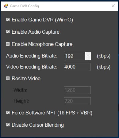 Cómo activar GameDVR en PCs con Windows 10 incompatibles 1 gamedvr