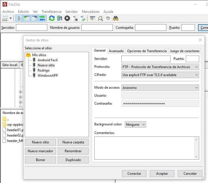 FTP en Windows: 2 alternativas para subir archivos sin pagar nada 4 ftp en Windows