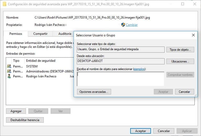 Permisos en Archivos: ¿Que hacer cuando Windows bloquea una Acción? 2 Permisos en Archivos bloqueados de Windows