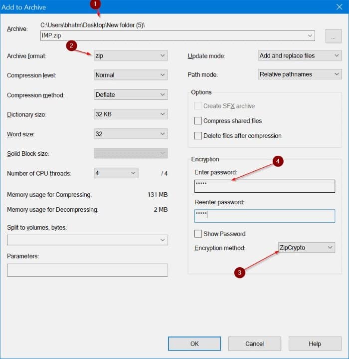 Proteger Archivos con Contraseña: 3 Alternativas fáciles de usar 4 Proteger Archivos con Contraseña con 7-Zip