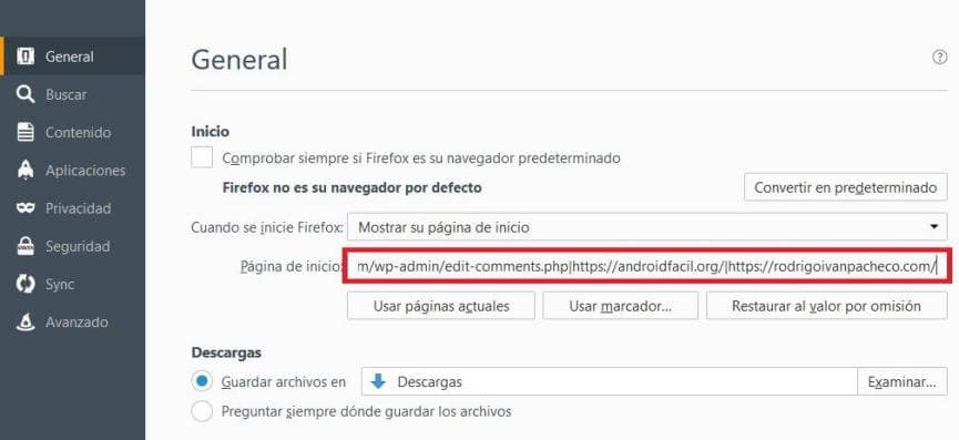 Truco Firefox: Cómo copiar la URL de varias pestañas abiertas con 1 clic 1 Truco Firefox copiar varias pestañas abiertas