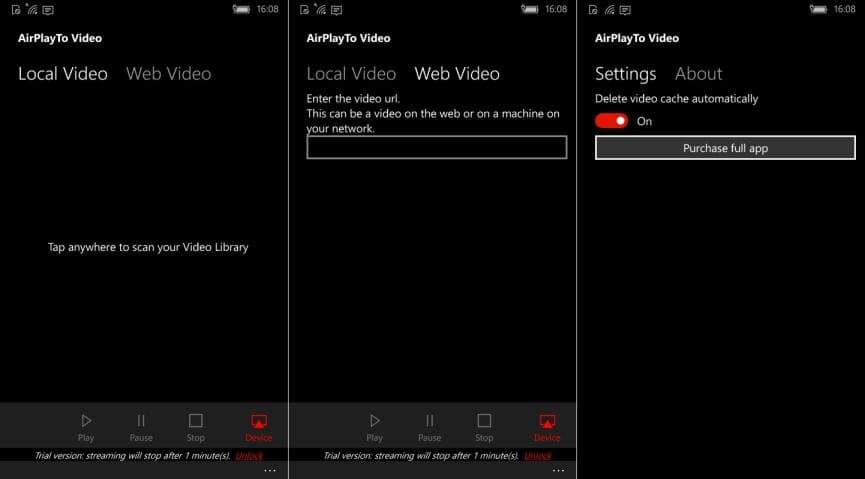AirPlayTo Video: Ver videos del teléfono móvil en un TV Externo 1 Como funciona AirPlayTo Video streaming al TV