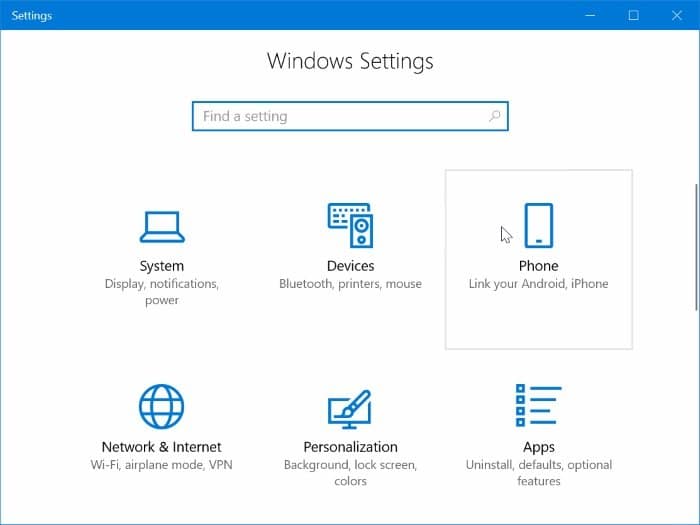 Continuar en el PC: Cómo abrir la navegación del iPhone en Windows 10 1 Continuar en el PC