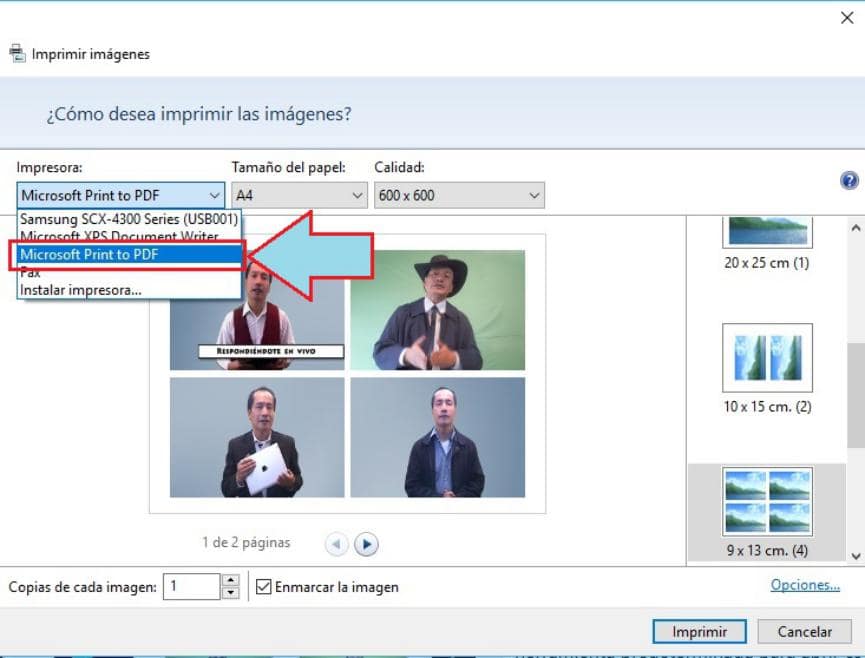 Imágenes a PDF: ¿Cómo combinar varias de ellas en un solo archivo? 2 unir varias imagenes en PDF