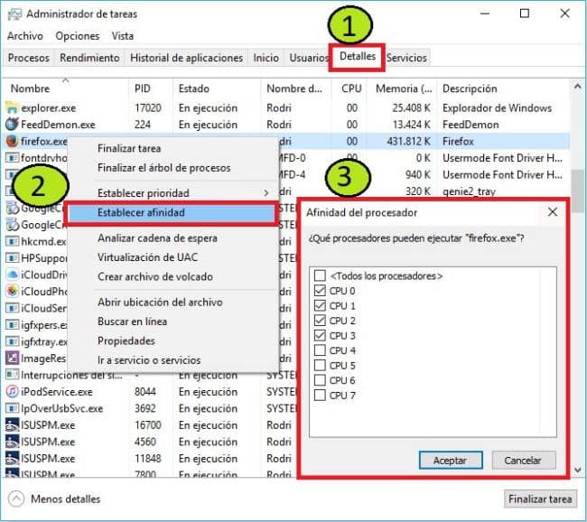 Configurar Número de Núcleos del Procesador para usar en Windows 10 1 Establecer numero de nucleos del PC