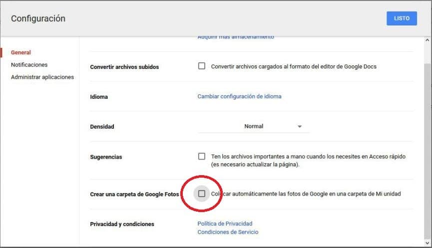 Google Fotos: Cómo Recuperarlo en Drive luego de enero del 2018 3 Recuperar Google Fotos en Drive