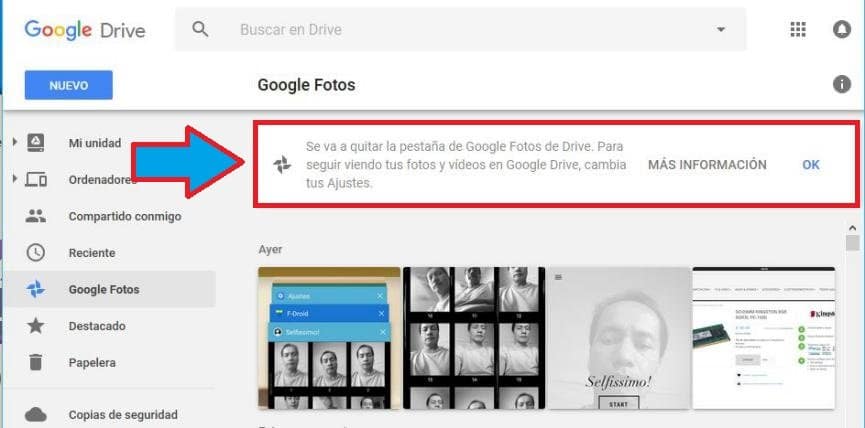 Google Fotos: Cómo Recuperarlo en Drive luego de enero del 2018 1 Recuperar Google Fotos en Drive