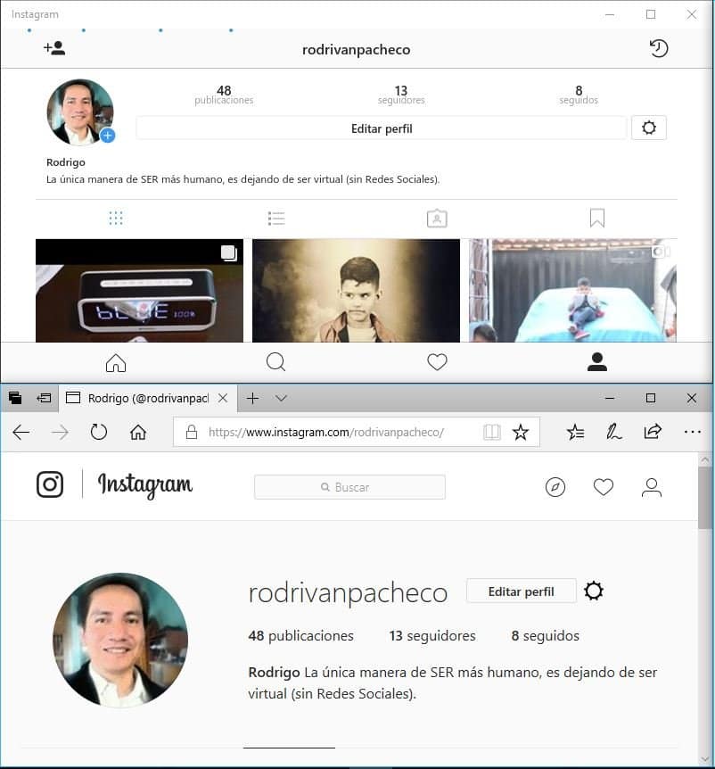 Instagram Windows 10: Aplicación Moderna vs. Web, ¿Cuál es mejor? 5 Instagram Windows 10