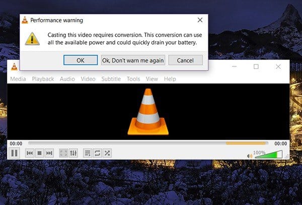 VLC 3.0 en Windows: Cómo transmitir videos desde el PC al ChromeCast 3 VLC 3.0 en Windows