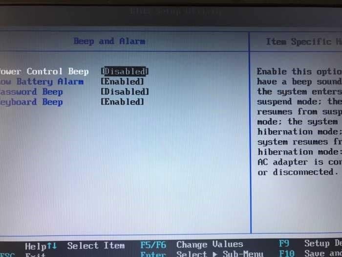 Beep del Sistema: Cómo desactivarlo cada vez que desconectas la fuente de poder 4 desactivar el beep del sistema