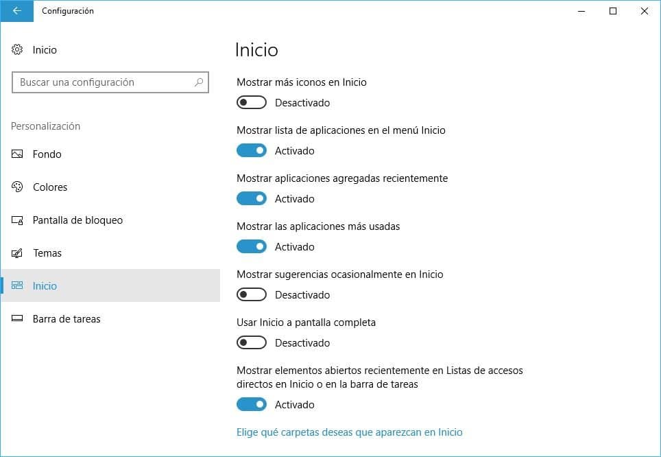 Personalizar Windows 10: Cómo usar solo lo más Importante 1 personalizar boton de inicio en Windows 10