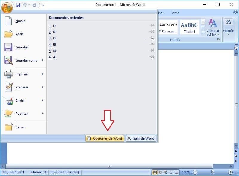Truco Word: Cómo Pegar Textos sin Formato desde Otras Aplicaciones 2 Truco Word Windows 10