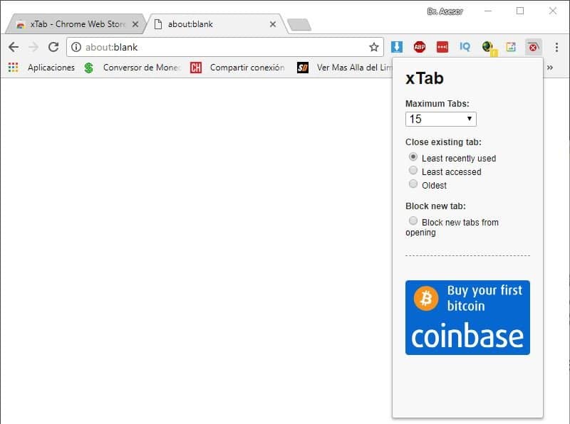 Múltiples Pestañas en Google Chrome: Cómo limitar una cantidad óptima 3 Limitar multiples pestañas en Google Chrome