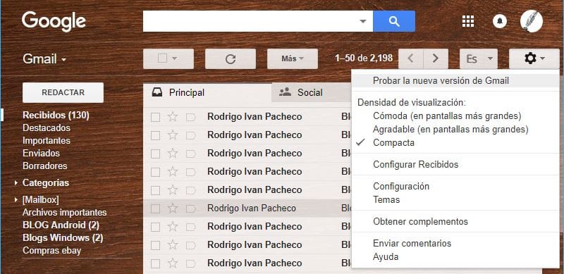 Prueba el Nuevo Gmail y te Llevarás un Millón de Sorpresas 1 Lo mejor del Nuevo Gmail