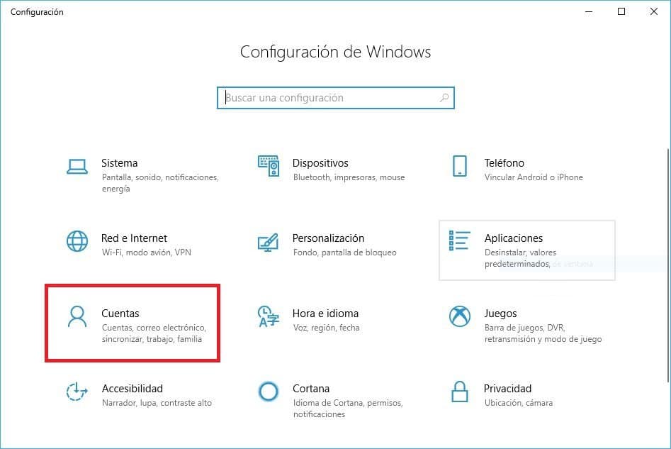 Cómo crear una Cuenta de Windows 10 para niños adicional a la del padre 1 crear una cuenta de Windows 10 para niños
