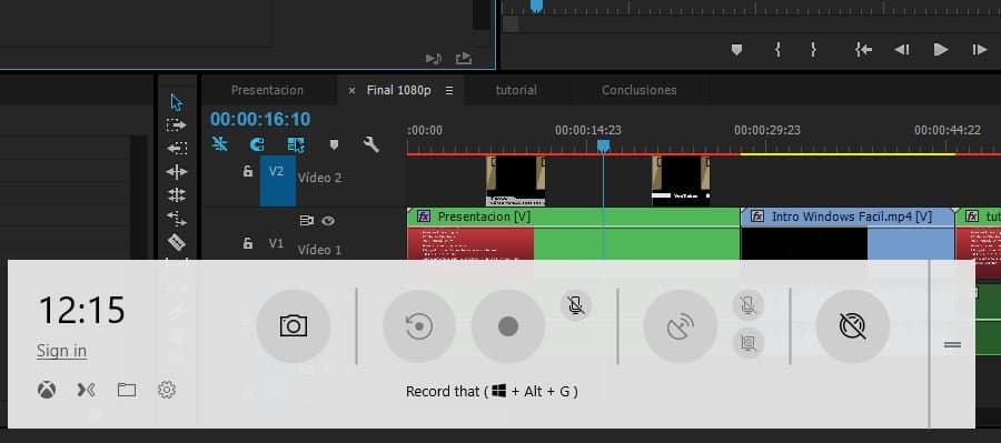 Nuevo Gamer Bar (Barra de Juegos) en Windows 10 mide el Rendimiento 2 Game Bar