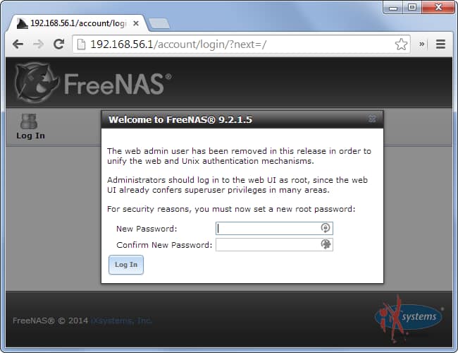 Cómo usar tu Antigüo PC como un Servidor NAS o un Cliente de descargas torrent 4 Antigüo PC servidor NAS con FreeNAS