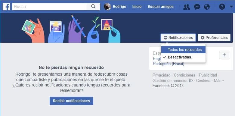 Recuerdos de Facebook: Cómo desactivar Nuestros Malos Momentos 1 desactivar Recuerdos de Facebook facilmente
