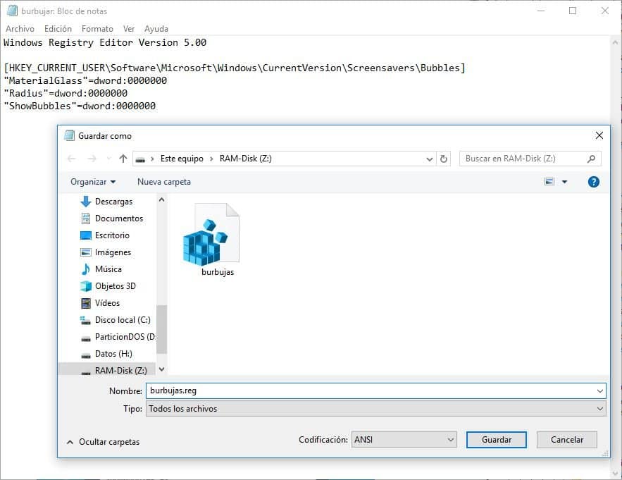Salvapantalla de Burbujas en Windows 10: Truco para Activarlo a fuerza 1 salvapantallas burbujas para Windows 10