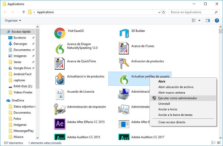 Aplicaciones Instaladas en Windows 10: Cómo verlas en Windows Explore 2 Mostrar aplicaciones instaladas en Windows 10