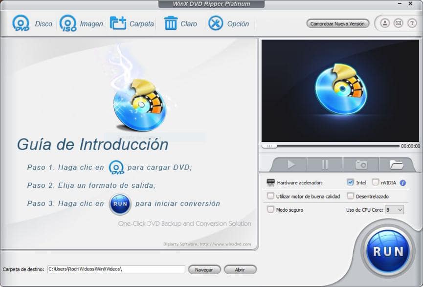 WinX DVD Ripper: Cómo convertir tus DVDs en videos para Android o iOS 1 WinX DVD Ripper