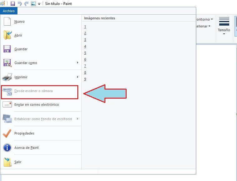 Escáner en Windows 10: 3 razones por las cuales no funciona 3 Escáner en Windows 10 con Paint
