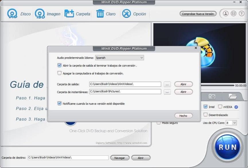 WinX DVD Ripper: Cómo convertir tus DVDs en videos para Android o iOS 2 WinX DVD Ripper