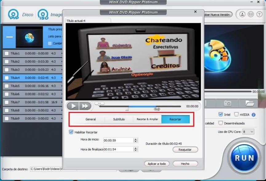 WinX DVD Ripper: Cómo convertir tus DVDs en videos para Android o iOS 5 WinX DVD Ripper