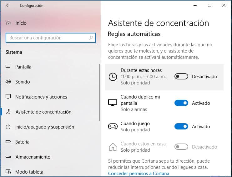 Notificaciones Windows 10: Desactivar con 2 Trucos si no las quieres ver 5 desactivar Notificaciones Windows 10 con Asistente de Concentración
