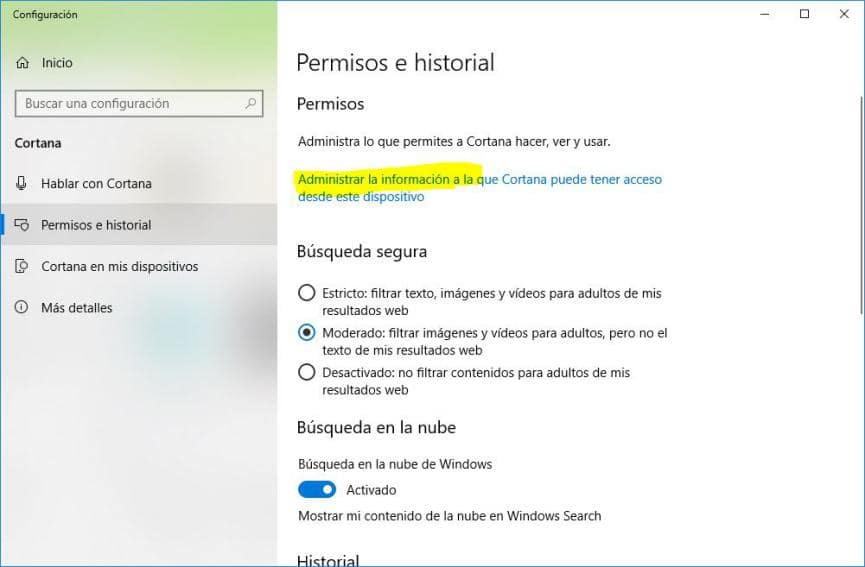 Privacidad en Windows 10: Funciones que deberías Desactivar 7 mejorar la privacidad en Windows 10.JPG