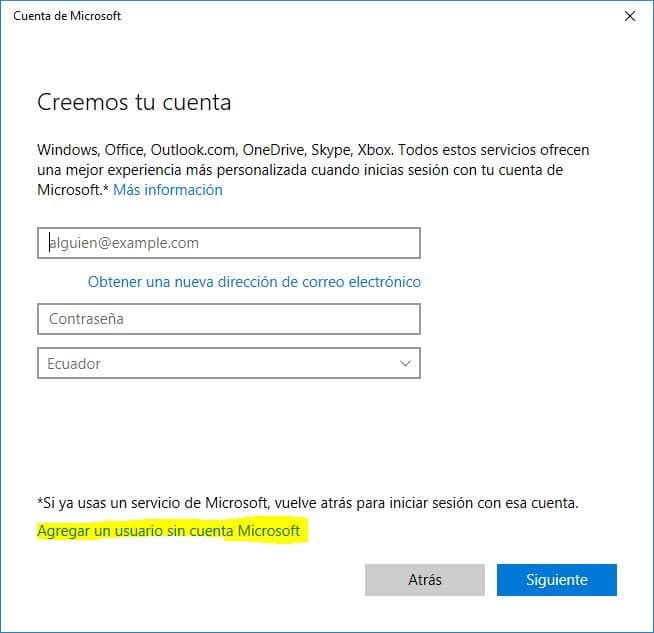 Cuenta Local en Windows 10: Método Moderno y sus Restricciones 3 Cuenta Local en Windows 10
