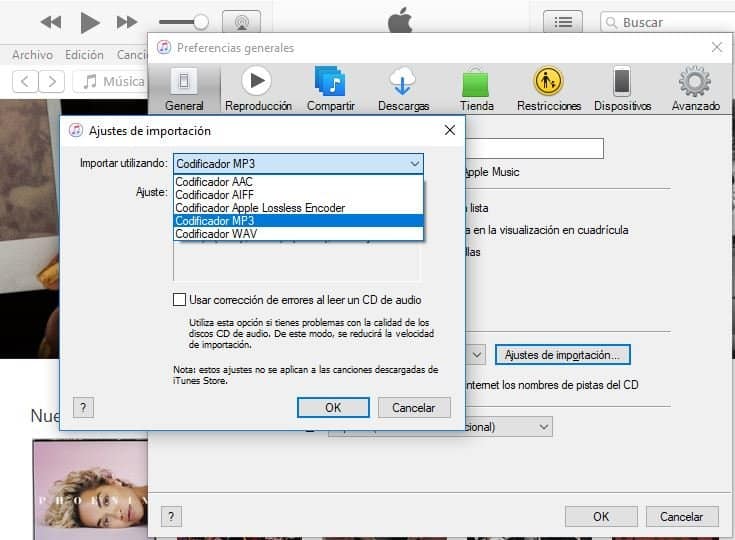 Canciones de iTunes a MP3: Cómo Convertirlas fácilmente 3 convertir Canciones de iTunes a MP3