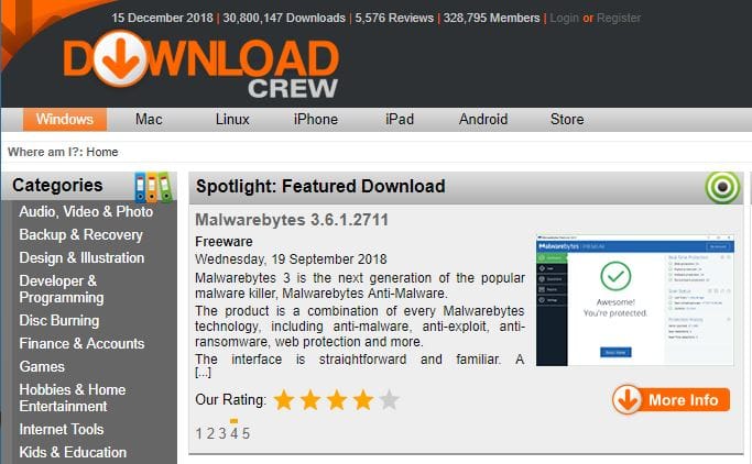 Descargar Aplicaciones Gratis para Windows: 9 Sitios No Peligrosos 6 Descargar aplicaciones gratis con Descargar Crew