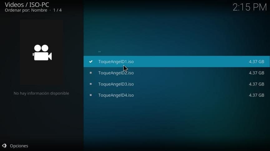 Kodi en Windows 10: Cómo Usarlo con nuestros DVDs o Imágenes ISO 3 Kodi en Windows 10 para reproducir DVD
