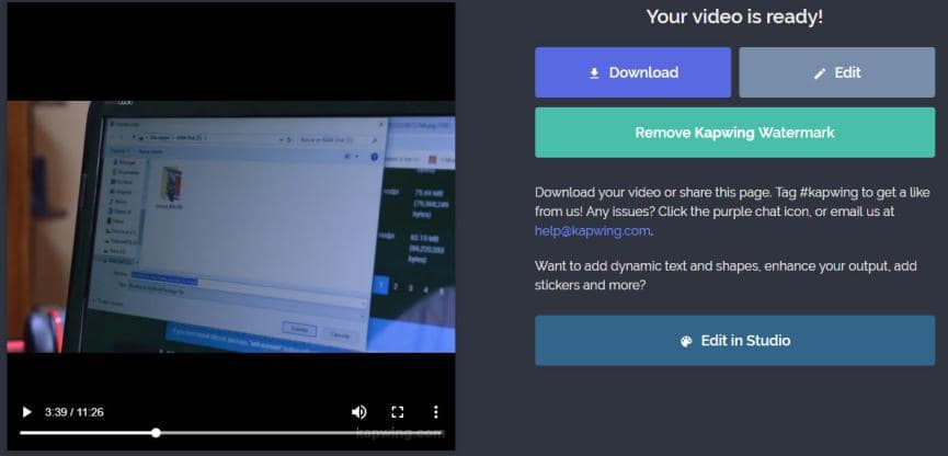 Cambiar de Tamaño a Tus Videos de Youtube: KapWing lo hace posible 3 Kapwing cambiar tamaño de videos