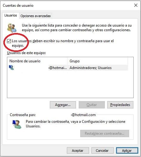 Inicio de Sesión en Windows 10: Cómo Desactivar el Ingreso de Contraseña 2 desactivar Inicio de Sesión en Windows 10