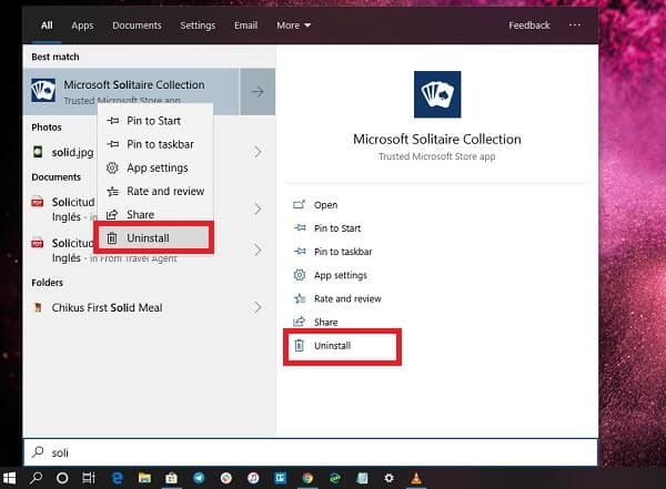 Microsoft Solitario en Windows 10: Formas de Desinstalar sin Terceros 1 01 desinstalar Microsoft Solitario en Windows 10