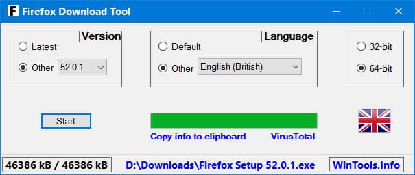 Firefox Download Tool: Descargar Gratis Cualquier Versión Firefox 1 Firefox Download Tool