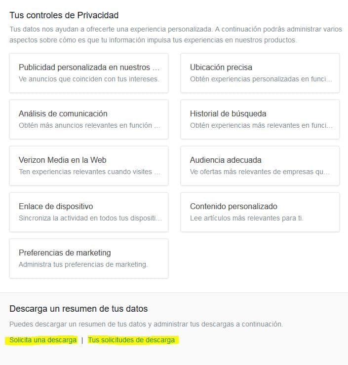 Grupos de Yahoo: Cómo Descargar Todos tus Datos antes de Diciembre 2 descargar datos Grupos de Yahoo