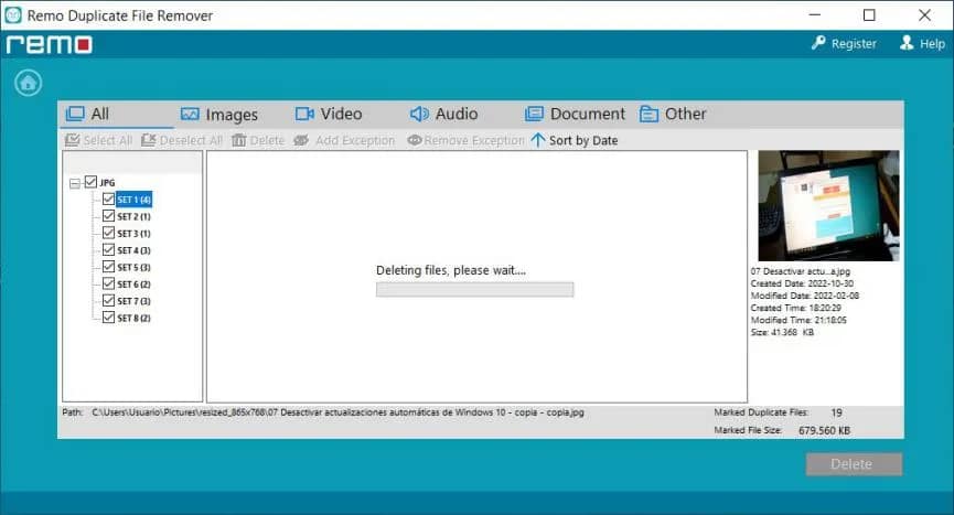 Cómo Eliminar Fotos duplicadas de Windows y Recuperar Espacio en Disco 8 eliminar archivos duplicados