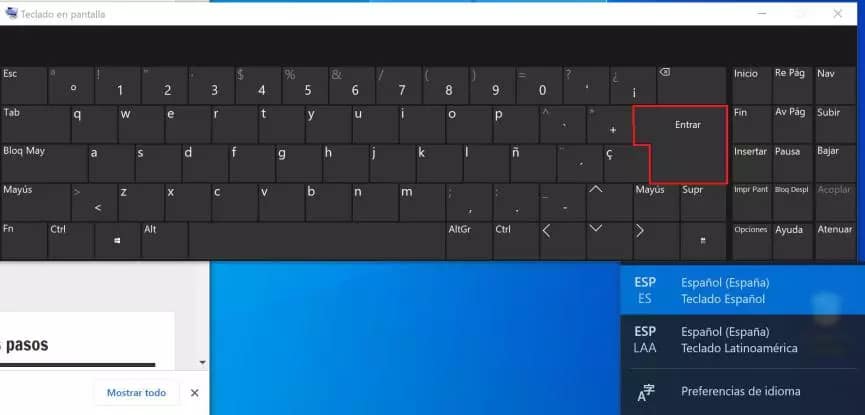 Teclado en Windows 10: Elegir uno ANSI o ISO para tu país 3 teclado 01