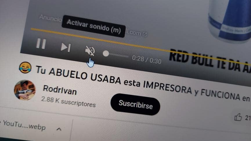 videos de youtube sin audio